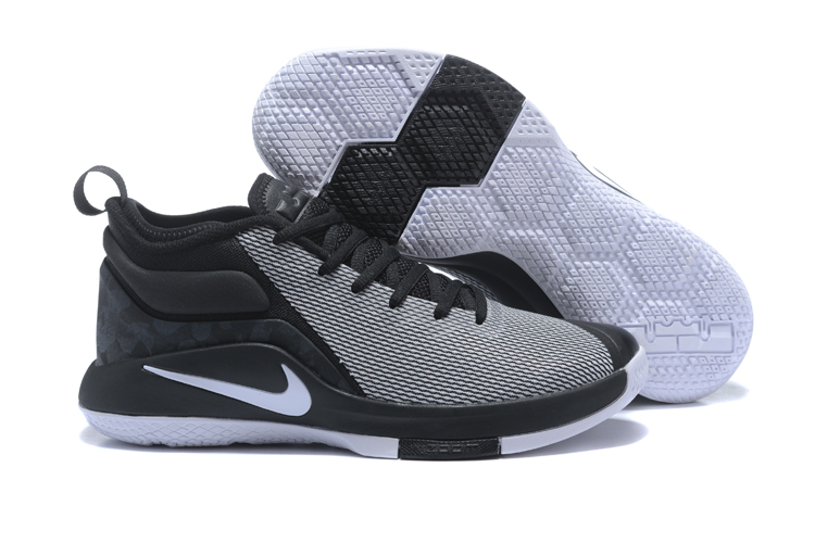 grey and white basketball shoes